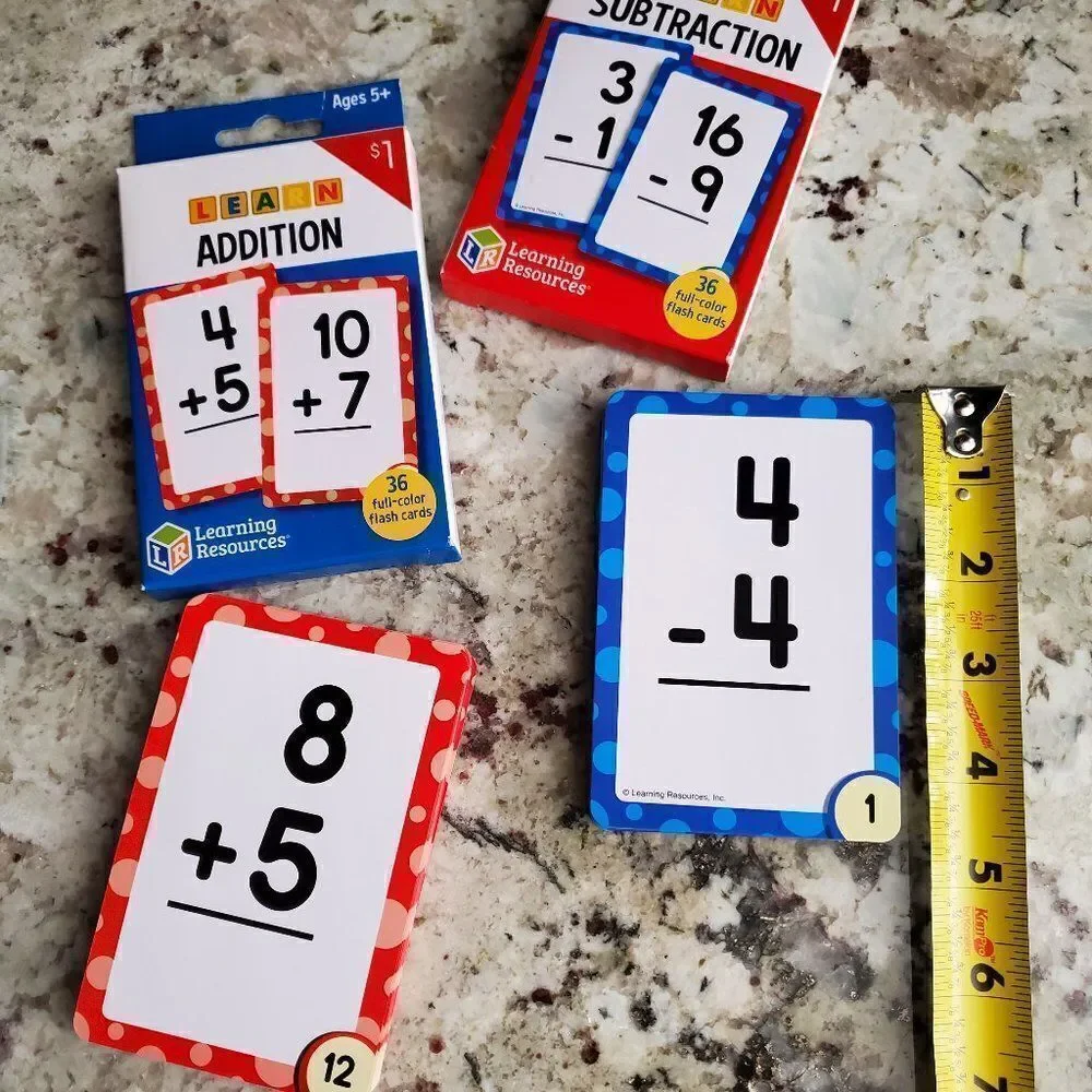 Add, subtract, multiply, divide, words flashcards